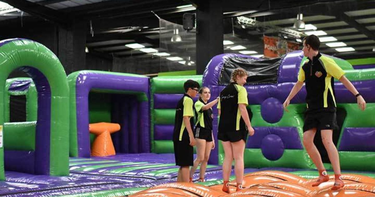 Jump Giants Trampoline Parks Essex S Only Inflatable Air Park